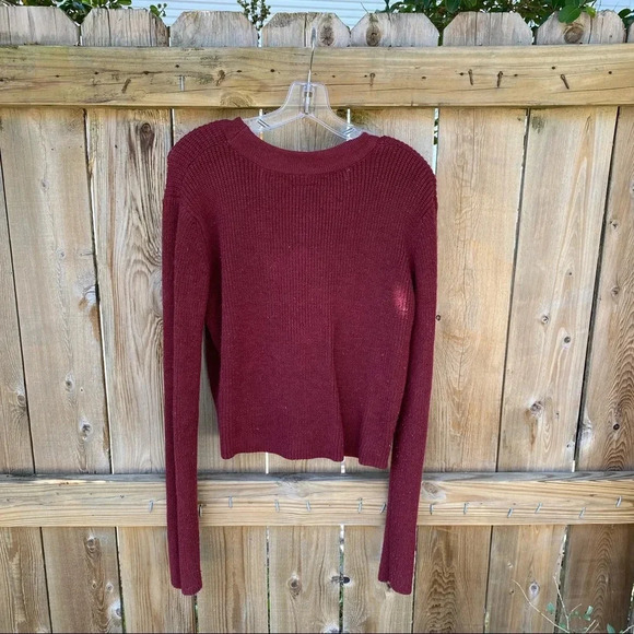 Rue 21 Lacy-Up Sweater Sz XL - Picture 5 of 8